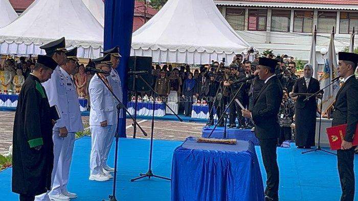 Gubernur Sulteng Lantik Bupati-Wakil Bupati Parimo dan Banggai