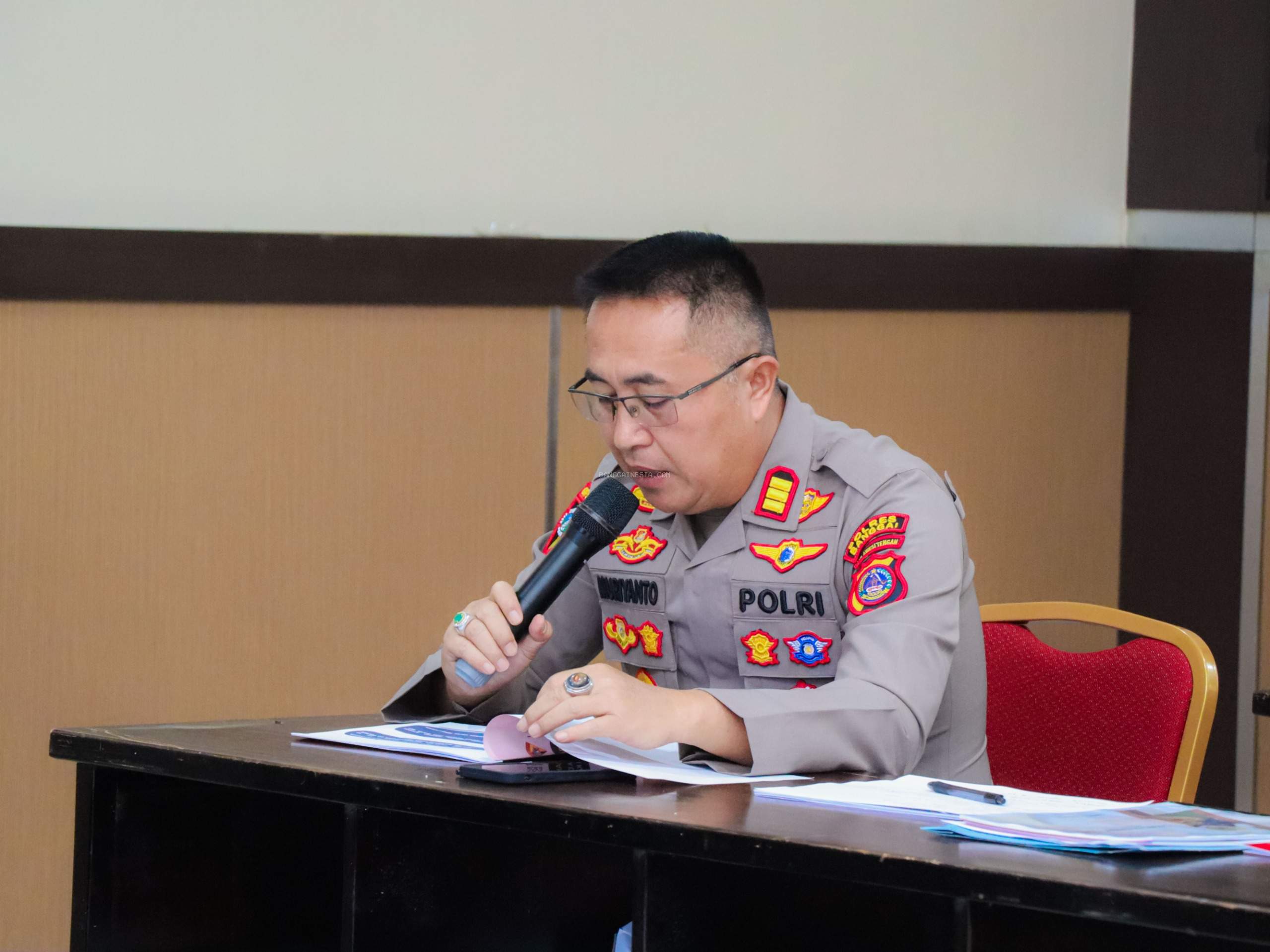 Puluhan Polisi Diterjunkan dalam Pengamanan Porkab ke-V Banggai 