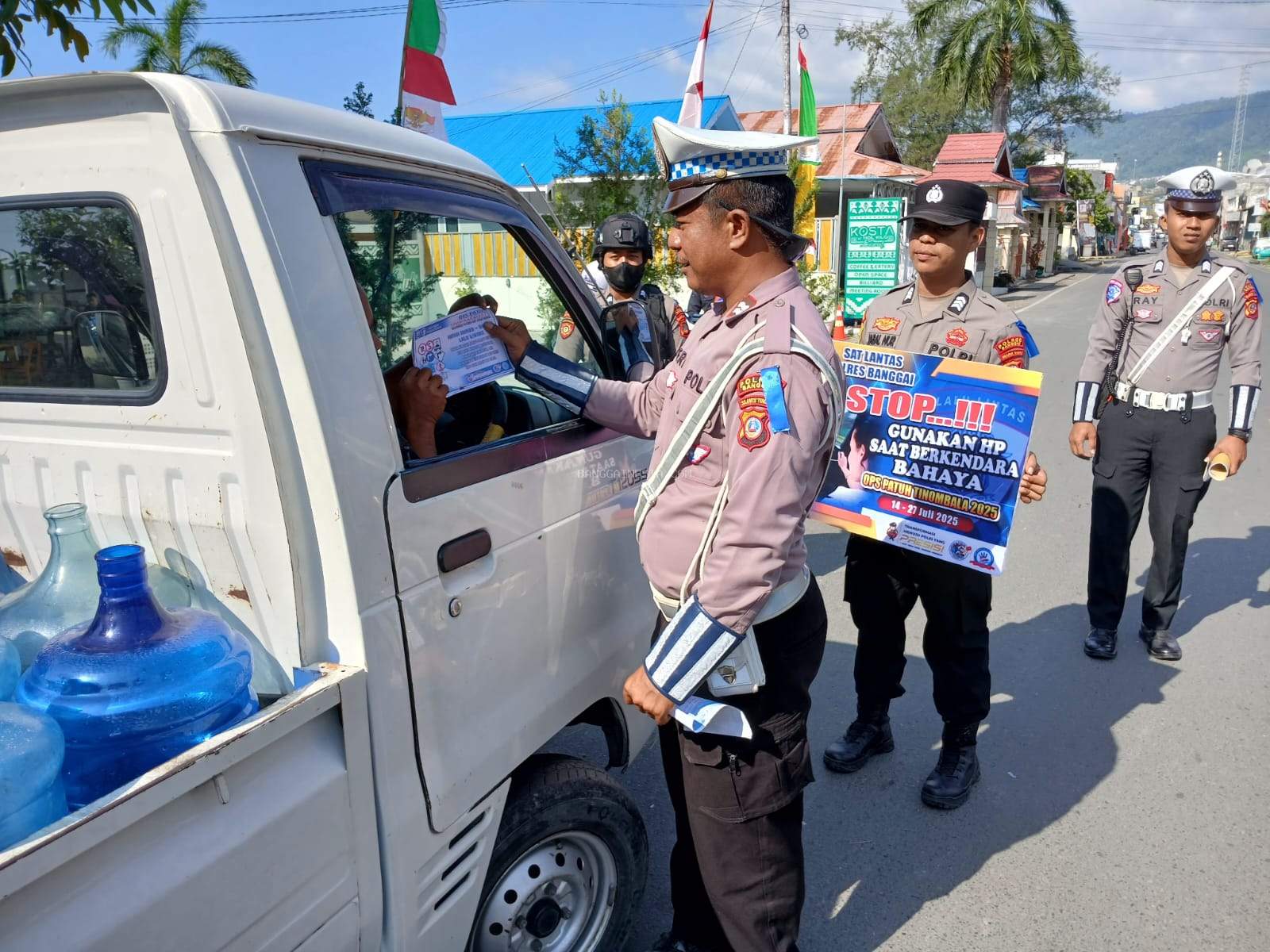 9 Hari Operasi Patuh Tinombala 2025, Polres Banggai Tindak 217 Pelanggar