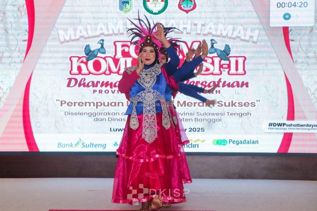 Jalin Keakraban Antar Pengurus, DWP Se-Sulteng Gelar Acara Ramah-Tamah