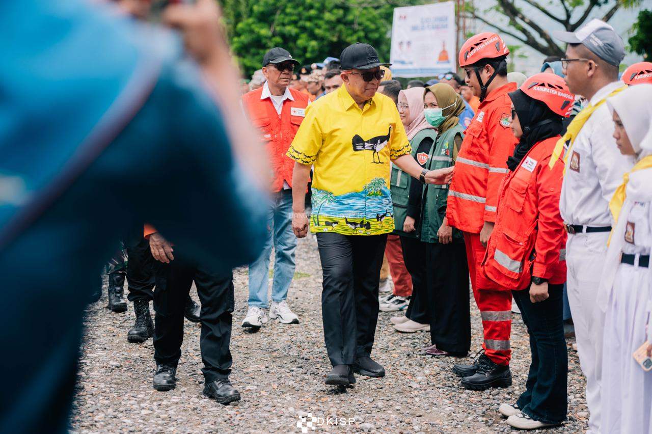 Libatkan Berbagai Aktor, Simulasi Bencana Banggai Tekankan Penanganan Darurat yang Terintegrasi