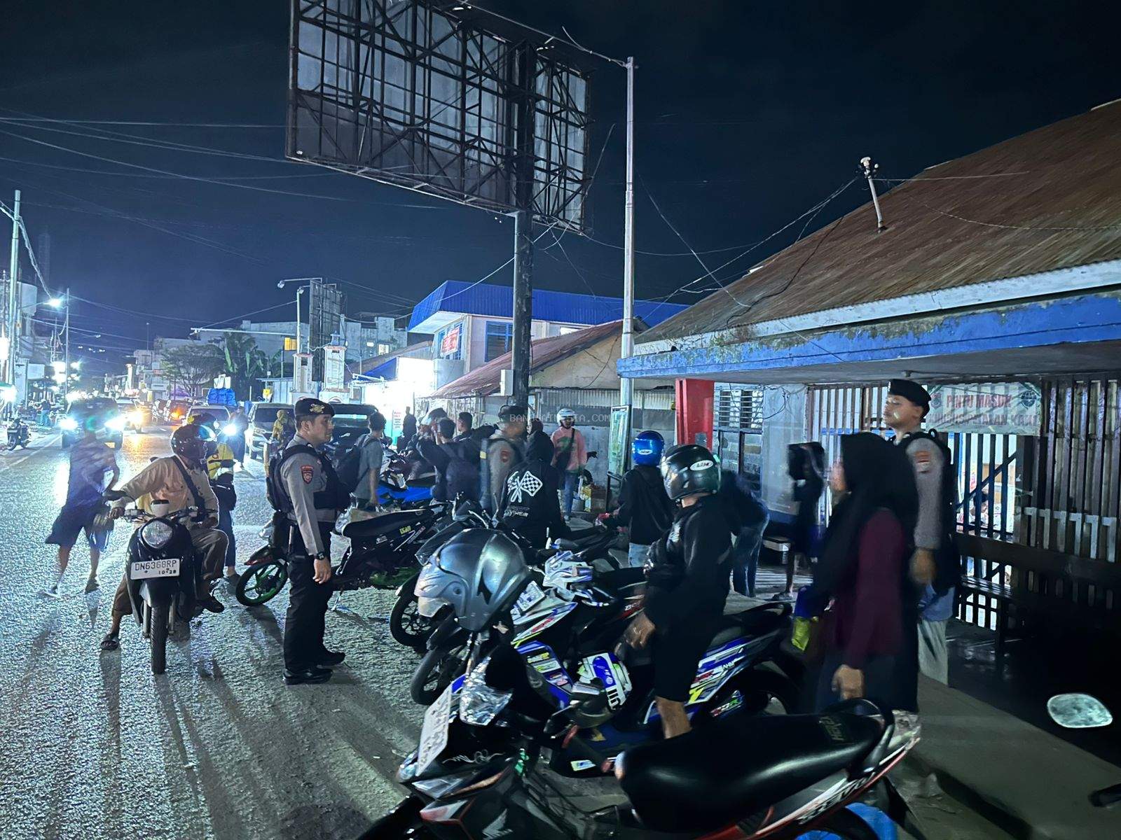 Samapta Polres Banggai Intensifkan Patroli Saat Puncak Arus Balik