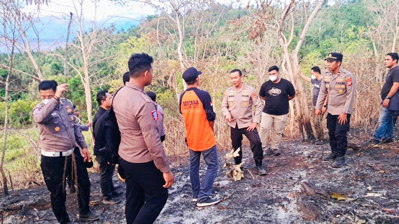 Hari Kedua Penanganan, Kapolresta Pimpin Langsung Pemadaman Karhutla di Batu Hitam