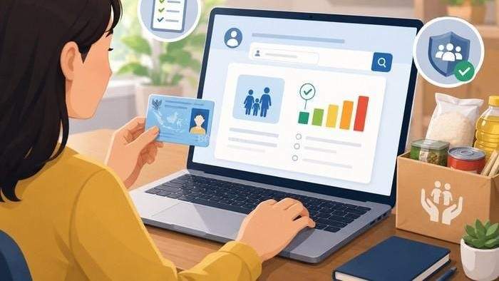 Begini Cara Cek dan Ubah Posisi Desil untuk Dapat Bansos Secara Online