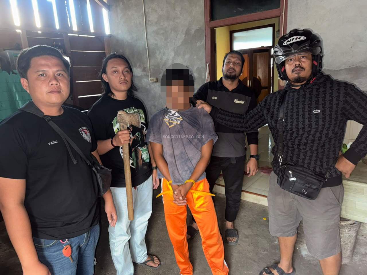 Berebut Uang Berobat, Pemuda di Luwuk Utara Serang Kakak Kandung Pakai Kapak