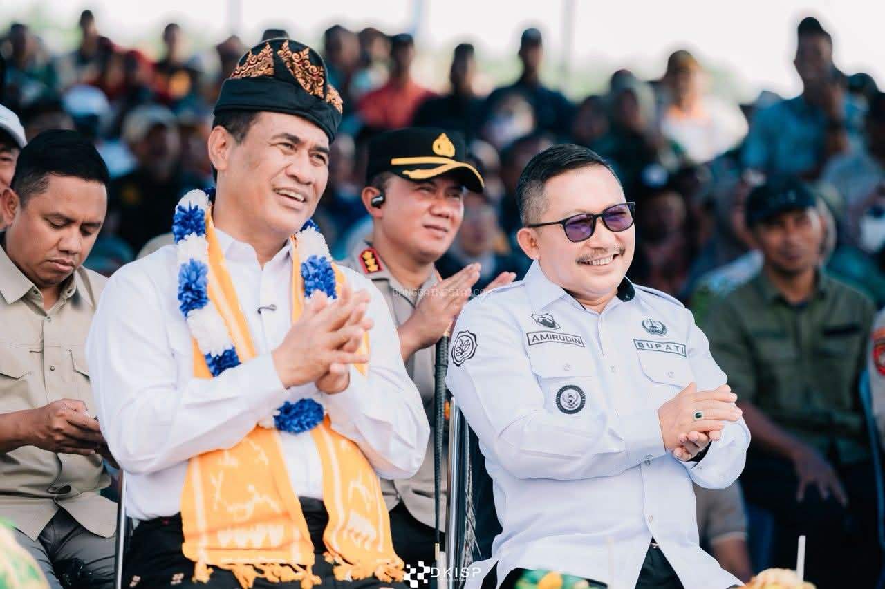 Bangga Banggai Dikunjungi Mentan, Bupati Amirudin Paparkan Potensi Pertanian