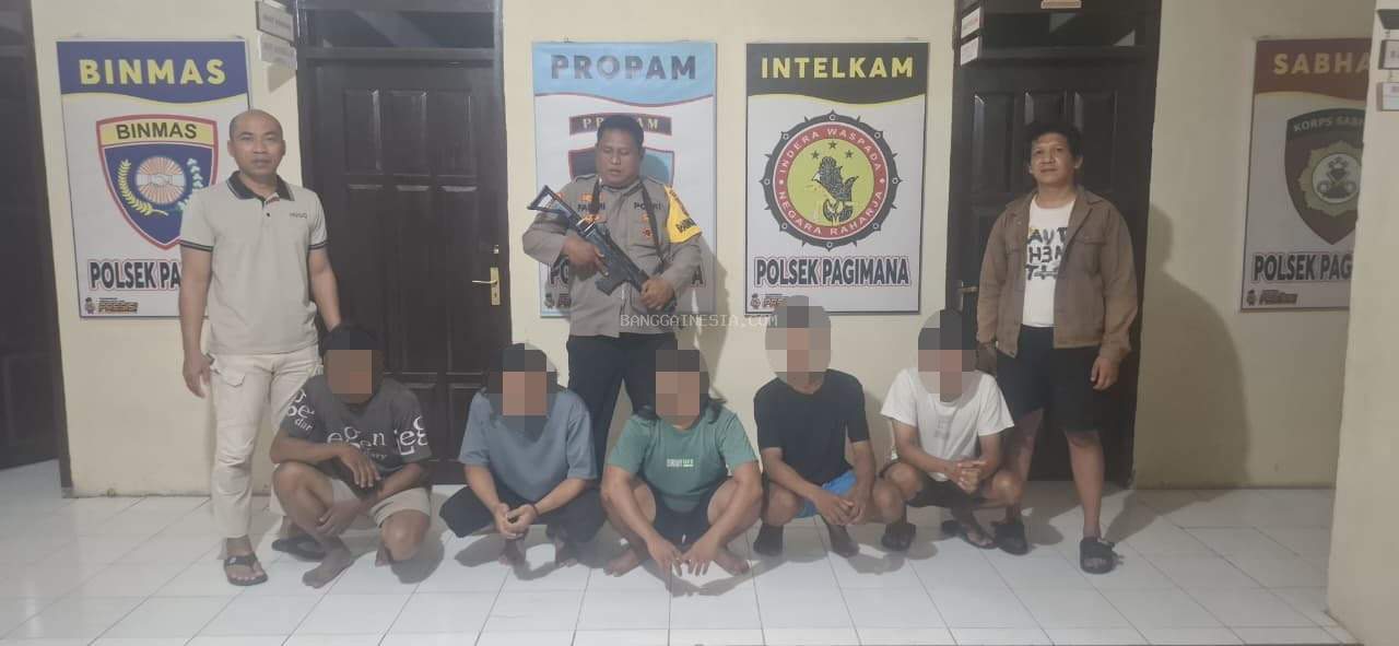 Pesta Miras Berujung Penganiayaan di Pagimana, Polisi Tangkap 5 Pelaku Pengeroyokan